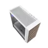 Darkflash DS900WD ATX Mid-Tower Computer Case (Weiß) mit 4 ARGB-Lüftern und Seitenteil aus gehärtetem Glas