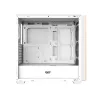 Darkflash DS900WS ATX Mid-Tower Computergehäuse, Weiß, Tempered Glass, Keine Lüfter