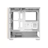Darkflash DS900WS ATX Mid-Tower Computergehäuse, Weiß, Tempered Glass, Keine Lüfter