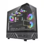 DarkFlash DS950 Mid-Tower Computer Case (Black) mit 6 vorinstallierten ARGB-Lüftern