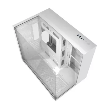 DARKFLASH TH285M White Mid-Tower Computer Case mit gehärtetem Glas