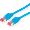 Dätwyler Cat 6 S/FTP LSZH Patchkabel, RJ-45 auf RJ-45, 3 m, Blau 21.05.0034