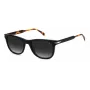 David Beckham DB-1113-S-WR7 Herren-Sonnenbrille, Havanna-Acetat-Rahmen, grüne Polycarbonat-Gläser, 52 mm