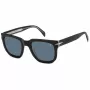DAVID BECKHAM DB-7118-S-7C5 Herren Rechteckige Acetat-Sonnenbrille Havana Braun 52mm