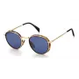 DAVID BECKHAM DB1033S2IKE9K Herren-Sonnenbrille Havana Acetat Grün Polyamid 49mm