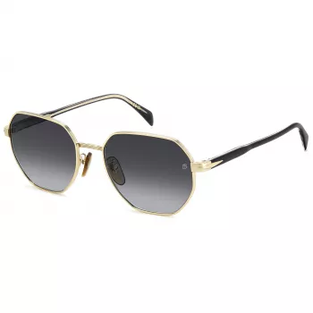 DAVID BECKHAM DB1162FSRHL Herren eckige Acetat-Sonnenbrille Havana Grün 56/19/145