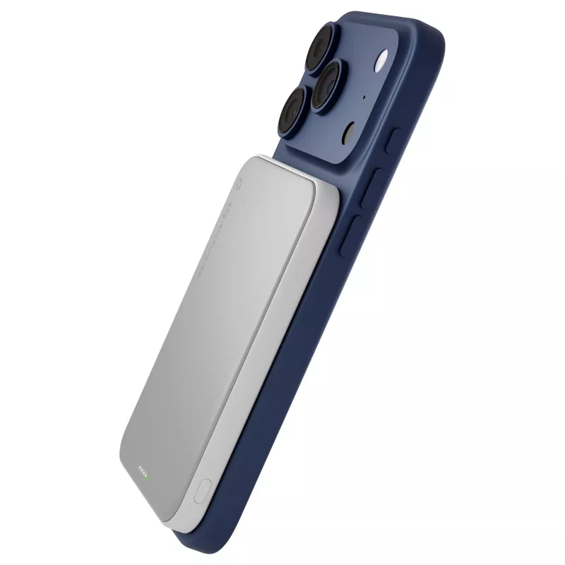 DBRAMANTE 1928 dbramante1928 rechargePowerBank5KWLSlimQi225wWHT Wireless Power Bank 5000 mAh Weiß
