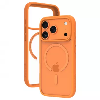 DBRAMANTE 1928 Grenen Rückseitenabdeckung für Mobiltelefon - MagSafe-kompatibel - recycelter Kunststoff - Orange - für Apple