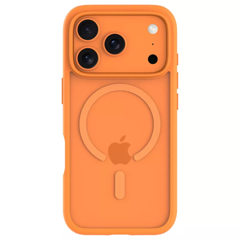DBRAMANTE 1928 Grenen Rückseitenabdeckung für Mobiltelefon - MagSafe-kompatibel - recycelter Kunststoff - Orange - für Apple