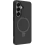 dbramante1928 Iceland Ultra Back Cover für Mobiltelefon mit magnetischem Kickstand, D3O, Kunststoff, Schwarz, für Samsung Galaxy S26