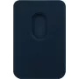 dbramante1928 Leder-Wallet-Hülle für Mobiltelefon und Kreditkarten mit MagSafe-Kompatibilität - Blau