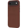 dbramante1928 Lynge Flip Case für Mobiltelefon - MagSafe-kompatibel - Echtes Leder - Dark Tan - für Apple iPhone Air