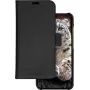 DBRAMANTE1928 Lynge Wallet-Hülle für Samsung Galaxy A55 5G - Vollnarbiges Leder, Schwarz LY55GTBL6143