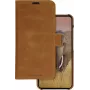 DBRAMANTE1928 Lynge Wallet-Hülle für Samsung Galaxy A55 5G – Vollnarbenleder, Hellbraun LY55GT006144