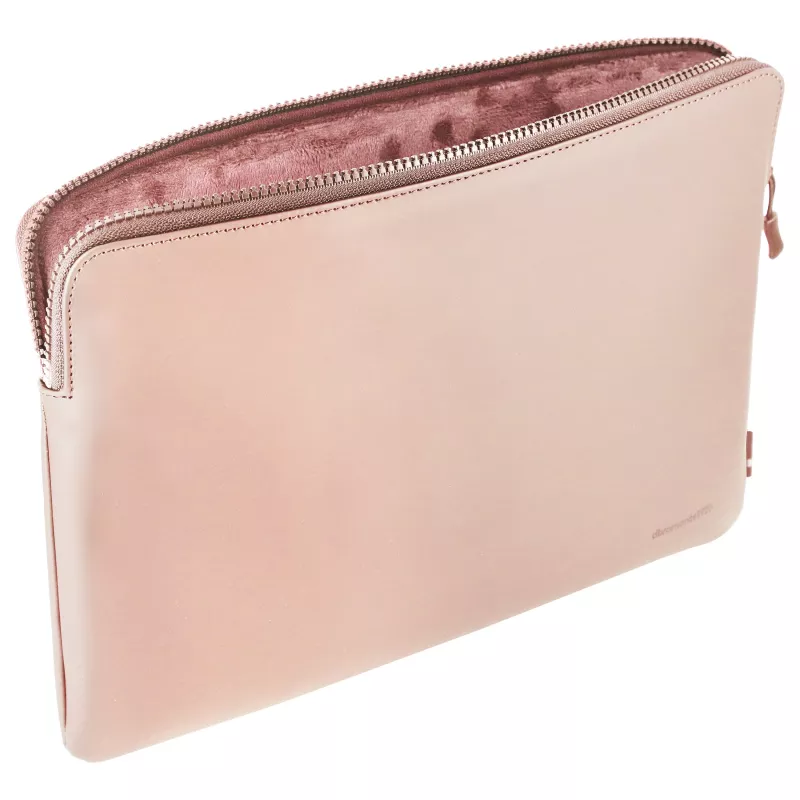 dbramante1928 Oxford ICON 15 inch Notebook-Hülle, Vollnarbenleder, Rosé-Sand