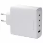 DBRAMANTE1928 Re-Charge GaN Wall Charger 140W – 4 Ausgangsports (3x USB-C, 1x USB-A) – Weiß
