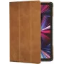 dbramante1928 Risskov iPad Pro 12,9 Zoll Folio Hülle - Vollnarbenleder, Tan RIIPGT001524