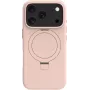 dbramante1928 Roskilde Kick Back Cover für Mobiltelefon - MagSafe-Kompatibilität - ICON - Rose Sand - für Apple iPhone 17 Pro