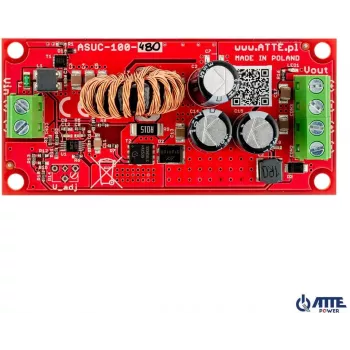 DC/DC-Wandler ATTE ASUC-100-480-OF 100W 48V Eingang 12V Ausgang Hutschiene