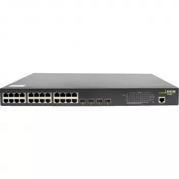 DCN S4200-28P-PL-SI-R2 Managed Layer 2 PoE+ Switch, 24x Gigabit PoE+ Ports, 4x SFP, 200W