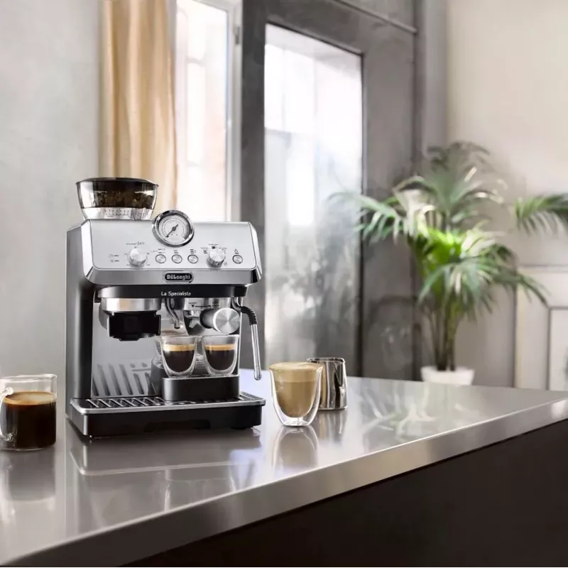 De'Longhi La Specialista Arte EC9155.MB Espressomaschine Silber