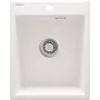DEANTE 1-Bowl Granite Composite Sink Graphite 600x500 mm Inset