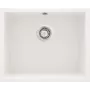 DEANTE 1-Bowl Wandhängende Granit Spüle Beige 370x370x150 mm