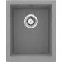 DEANTE 1-Bowl Wall-Hung Granite Sink Graphite 500x400mm