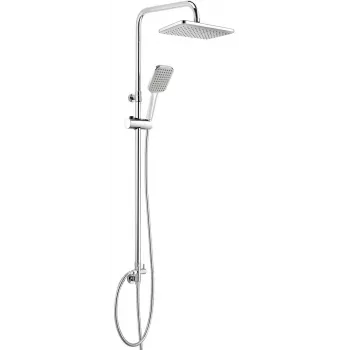 DEANTE 1-Funktion Duschkopf Chrom 80mm Regenstrahl Handstück ABS
