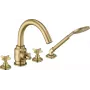 DEANTE 4-Loch Wannenarmatur mit Brauseset Chrom