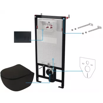 DEANTE 6-in-1 Unterputz-Toilettenset