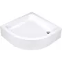 DEANTE Acrylic Duschwanne 80 cm Quadrat Weiß