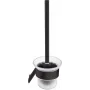 DEANTE ADI N711 Wand-WC-Bürstenset mit Edelstahlhalter, Silber, Matt