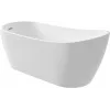 DEANTE Asymmetrical Freestanding Acrylic Bathtub 170 cm White
