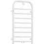DEANTE Badheizkörper 85 cm Höhe - Leiter Handtuchheizkörper, Weiß RAL 9016, 550W