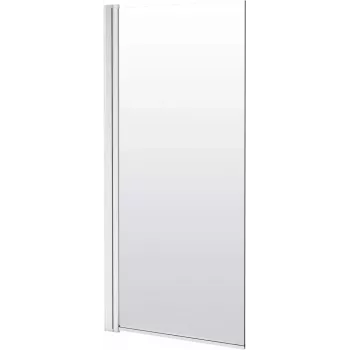 DEANTE Duschabtrennung für Badewanne 80x140 cm Chrom Aluminium Einscheiben-Sicherheitsglas