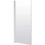 DEANTE Duschabtrennung für Badewanne 80x140 cm Chrom Aluminium Einscheiben-Sicherheitsglas