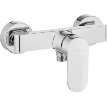 DEANTE BGA 040M Wandmontierte Duscharmatur Chrom Silber 2-Loch Einhebelmischer