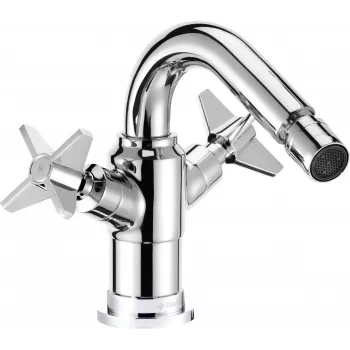 DEANTE Bidet-Einhandmischer LOGON Chrom mit Brause