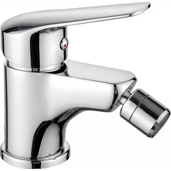 DEANTE Bidet-Armatur Chrom Einhebel-Mischbatterie Aufputzmontage 1-Loch