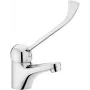DEANTE BOJ 021C Waschtisch-Einhandmischer mit automatischem Pop-up-Stopfen, Chrom, Clinic Serie