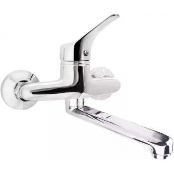 DEANTE BOJ 050M Wand-Waschtisch-Einhebelmischer Matt Schwarz