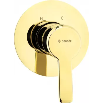 DEANTE BQA Z44L Unterputz-Duscharmatur ohne Umschalter, Chrom