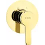 DEANTE BQA Z44L Unterputz-Duscharmatur ohne Umschalter, Chrom