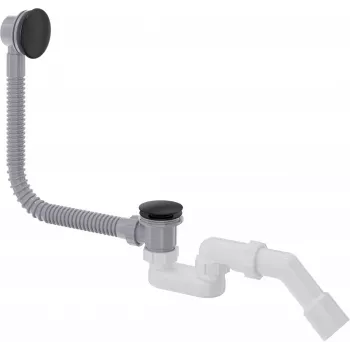 DEANTE Click-Clack Badewannensiphon Schwarz