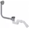 DEANTE Click-Clack Badewannen-Siphon Chrom Messing