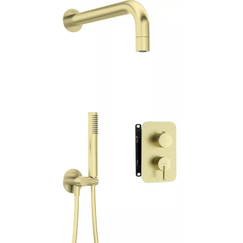 DEANTE Unterputz-Duschset mit Mischer BOX - Handbrause Chrom