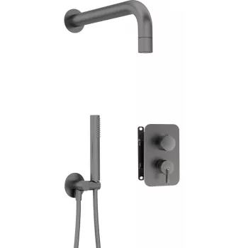 DEANTE Unterputz-Duschset mit Mischer BOX - mit Handbrause, Chrom