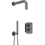 DEANTE Unterputz-Duschset mit Mischer BOX - mit Handbrause, Chrom