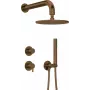 DEANTE Unterputz-Duschset mit Duschkopf - Matt Schwarz